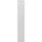 Ekena Millwork Traditional Steel Bracket, Hammered White 2"W x 12"D x 12"H BKTM02X12X12TRHWH - alternate 9